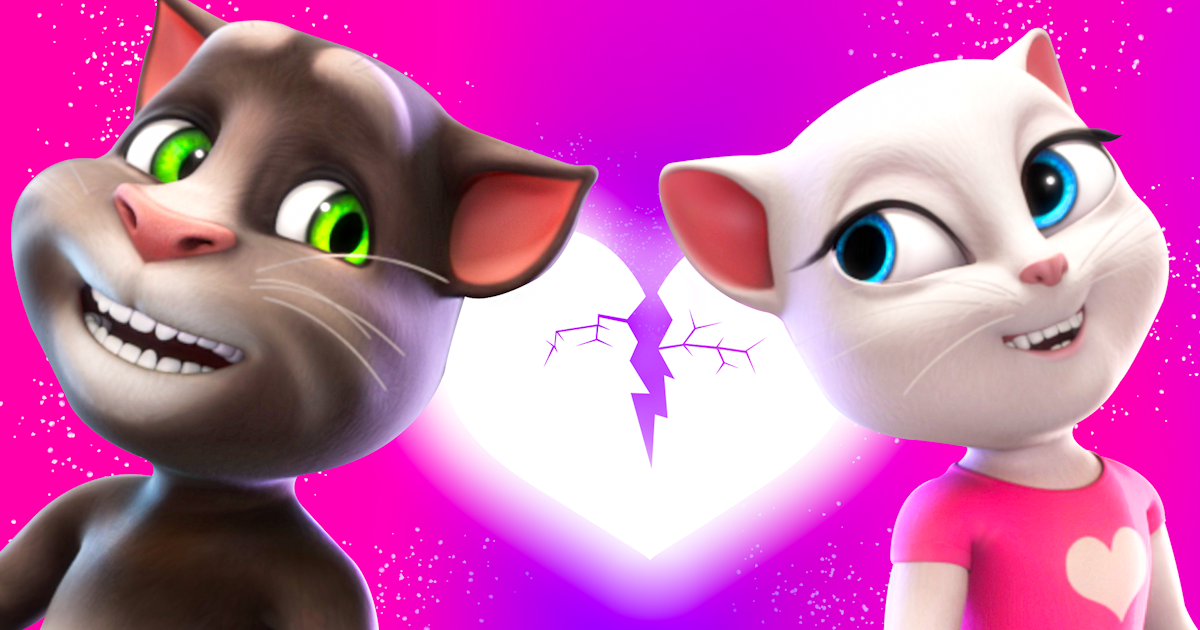 Talking tom's. Talking Tom. Анджела говорящий том и др. Том и его друзья Анжела. Том и Анжела мультики.