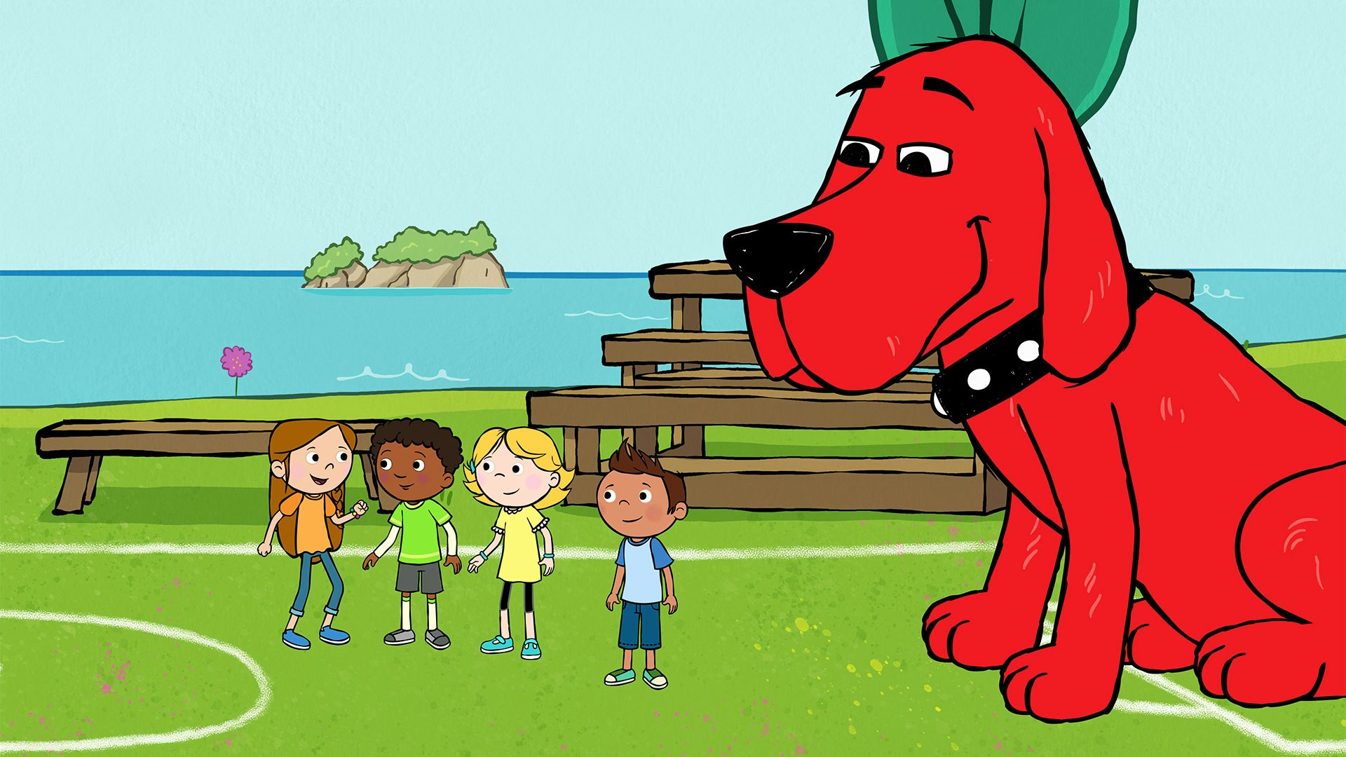 what are the characters names in clifford the big red dog